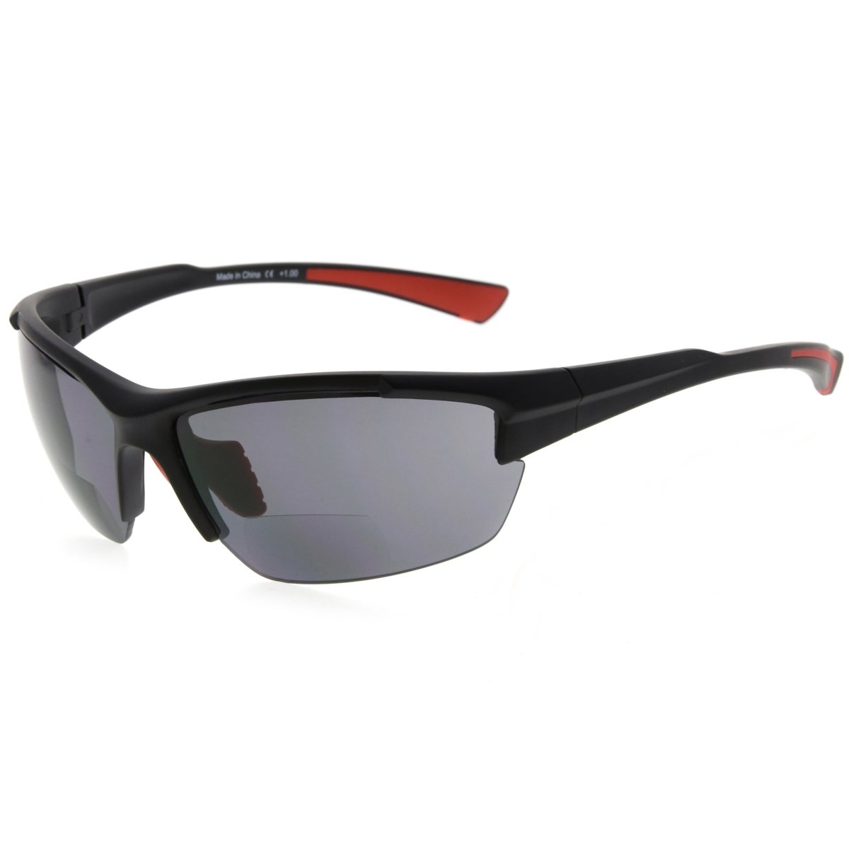 TR90 Half Rim Rectangle Bifocal Reading Sunglasses SG901